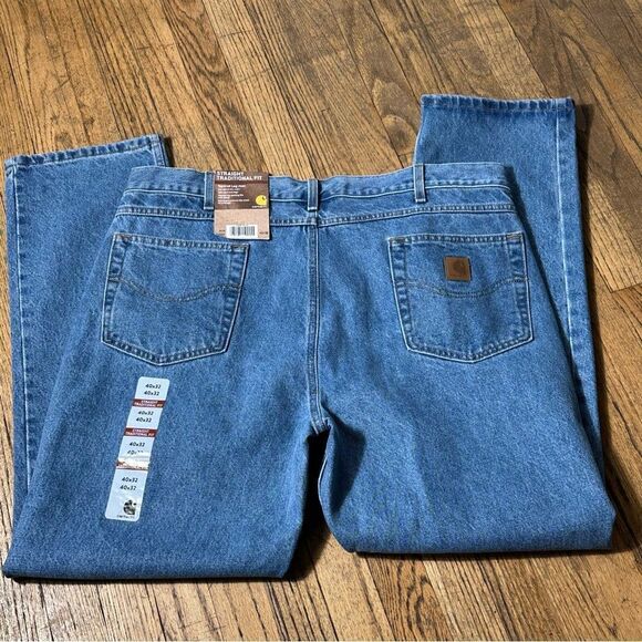 Carhartt Men's Blue Jeans - Picture 1 of 8